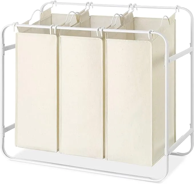 Whitmor Retro Triple Laundry Sorter