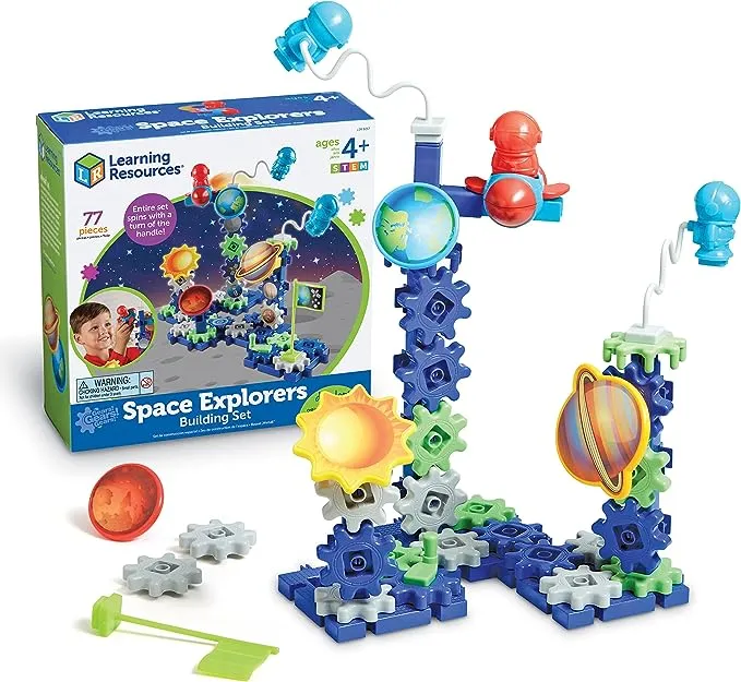 Gears! Gears! Gears! Space Explorers Building Set Learning Resources