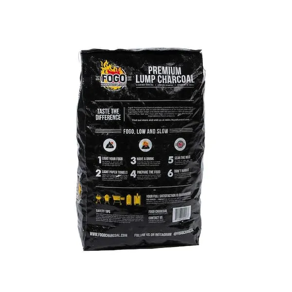 Fogo Premium Hardwood Lump Charcoal, 17.6-Lbs.