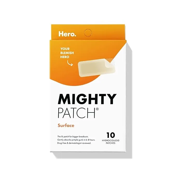 Hero Cosmetics Mighty Patch Acne Patches Surface, 10 count