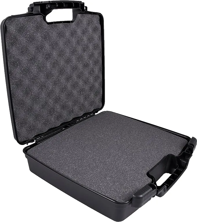 CASEMATIX 12&#034; Customizable Foam Case for Portable Electronics - Hard Carrying Ca