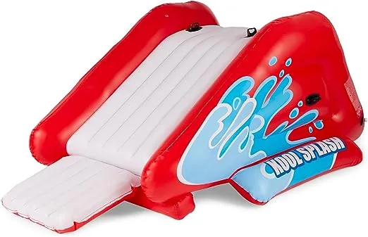 Intex Kool Splash Inflatable Pool Water Slide Play Center with Sprayer, Red