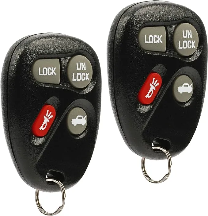 Key Fob Keyless Entry Remote fits Buick Century Regal/Oldsmobile Intrigue/Pontiac Grand Prix 1997 1998 1999 2000 (10246215), Set of 2