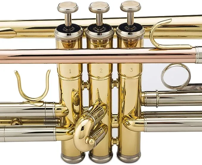 Jean Paul TR-430 Intermediate Bb Trumpet - Brass Lacquered with Rose Brass Leadpipe