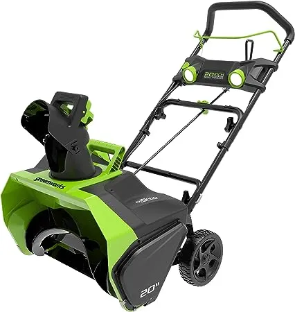 Greenworks 40V (75+ Compatible Tools) 20” Brushless Cordless Snow Blower, 4.0Ah Battery and Charger Included