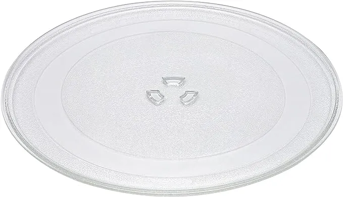 12.75" 1B71961F Microwave Glass Plate Replacement by AMI PARTS for G.E Whirl-pool Microwave Glass Turntable Plate Replaces 1B71961E 1B71961H