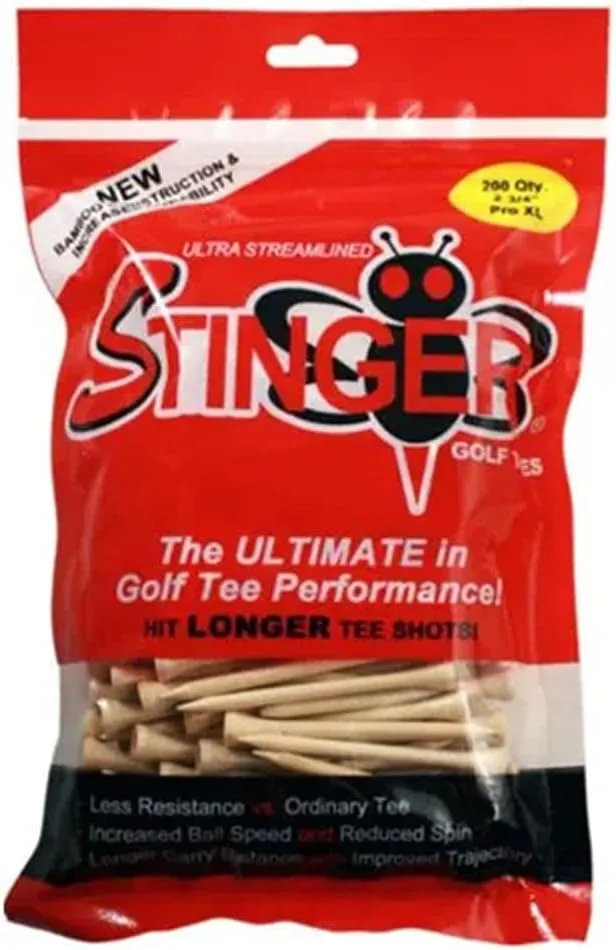 Stinger Pro XL Golf Tees 200 Count