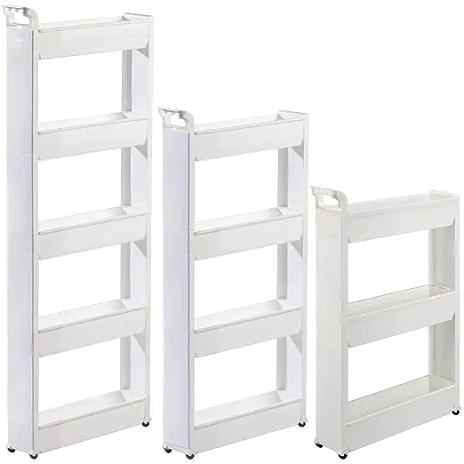 Miles Kimball Slim Storage Cart 5 Tier