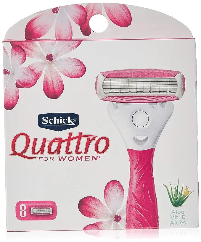 Schick Quattro Refill Razor Blade Cartridges