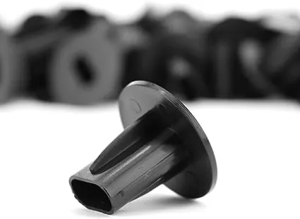 Skywalker Dual Feed-Through Cable Bushings 100 Pieces (Black)