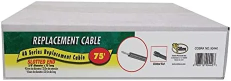 CABLE RPLCMNT 3/8""""X75'