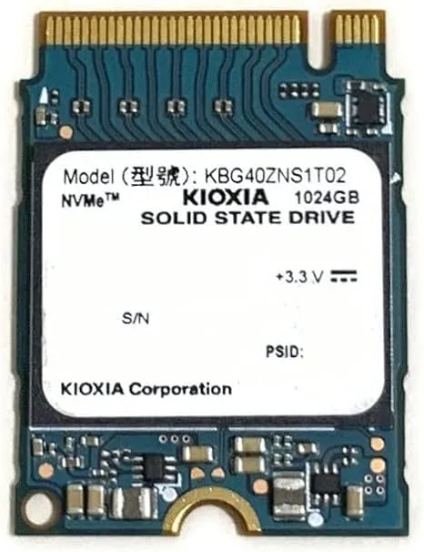 KIOXIA KBG50ZNS256G Internal Solid State Drive M.2 256GB PCI Express 4.0B ~E~