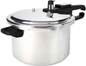 7 qt. Stainless Steel Aluminum Stovetop Pressure Cooker