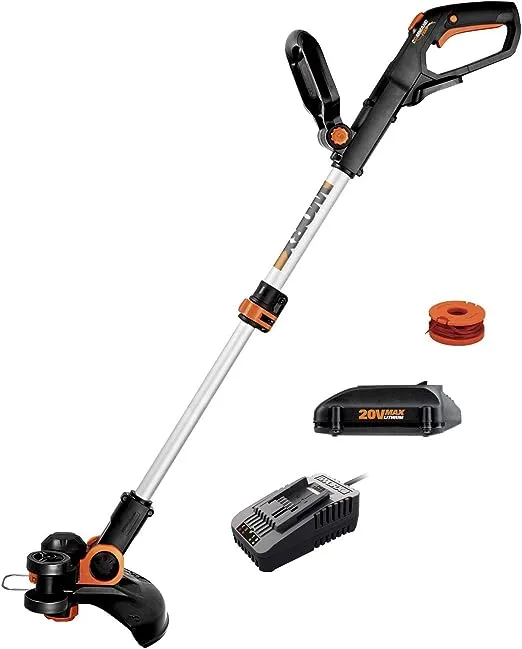 Worx WG163.8 GT 3.0 20V PowerShare 12" Cordless String Trimmer & Edger