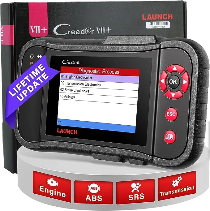 Launch X431 Creader VII+ Auto Code Reader