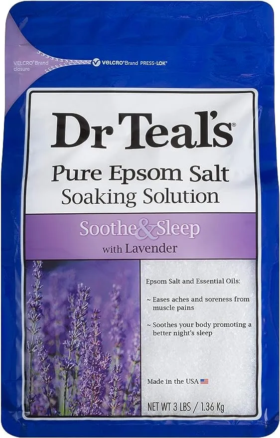 Dr Teal's Foaming Bath with Pure Epsom Salt Lavender