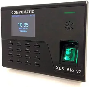 Compumatic XLS Bio V2 Biometric Fingerprint Time Clock System, Wifi, CompuTime101 ...