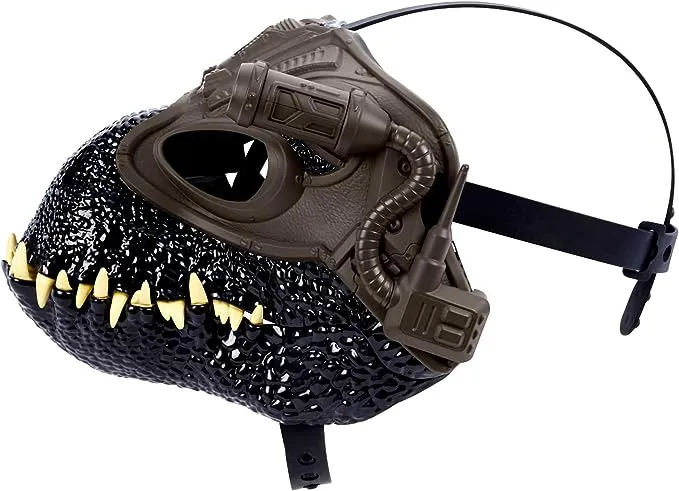 NEW Jurassic World Indoraptor Dinosaur Mask w/ Tracking Gear Light &amp; Sound NWT