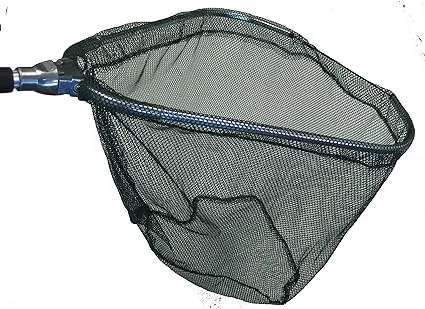 Telescope Landing nets (Hoop:23x24,Handle:27~47",Knotless Mesh)