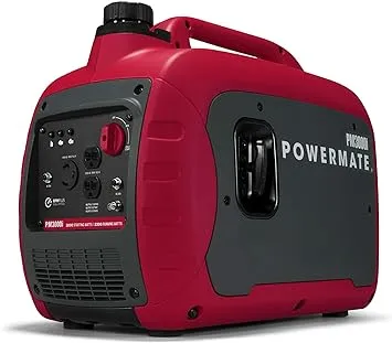 PowerMate PM3000i P0080601 Gas Inverter Generator 3000 Watt 50 ST