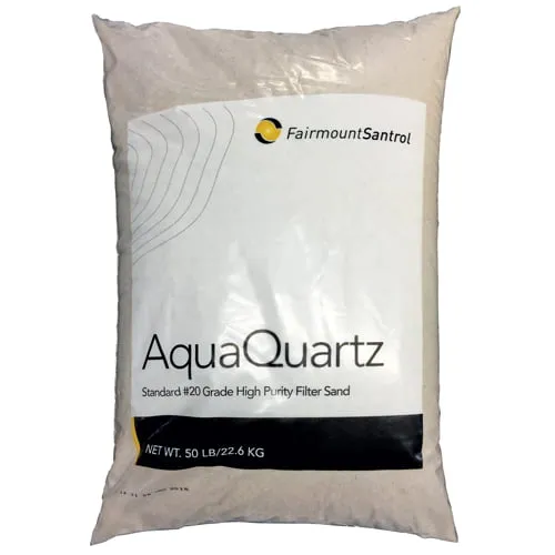 Fairmount Santrol AquaQuartz #20 Grade Silica Pool Filter Sand