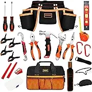 Children Real Tool Set of 25 Pcs for Small Hands DIY Woodworking Projects