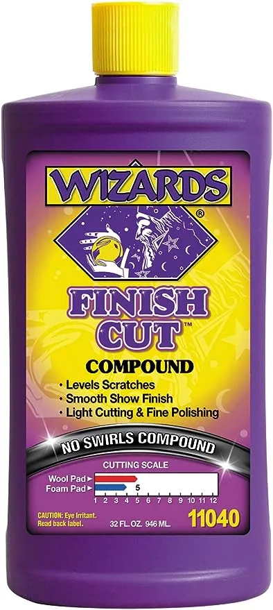 Wizards 11040 Finish Cut Compound - 32 oz.