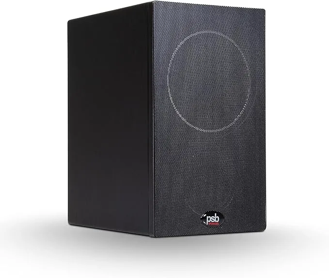 PSB Alpha P3 Compact Bookshelf Speaker - Black Ash (Pair)