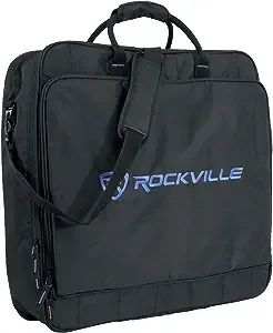 Rockville MB2020 DJ Gear Mixer Gig Bag Case 20.5" x 20.5" x 6"