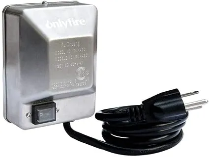 onlyfire Universal Grill Electric Replacement Stainless Steel Rotisserie Motor 120 Volt 4 Watt On/Off Switch- 40 lb. Load, OEM/ODM, Aftermarket