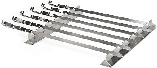 Steven Raichlen Signature Series SR8816 Stainless Steel Kabob & Rack Set