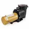 XtremepowerUS In-Ground Pool Water Transfer Pump 2700 GPH 1.5 HP 230V Dual-Speed