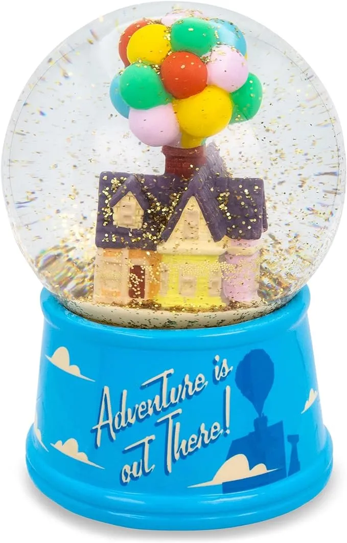 Disney and Pixar UP House Light-Up Snow Globe | 6 Inches Tall