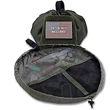 Lay-n-Go Defender Tactical Gear Accessory, Tool & Utility Storage Bag With Pockets for Travel, Military, 20 inch, Green