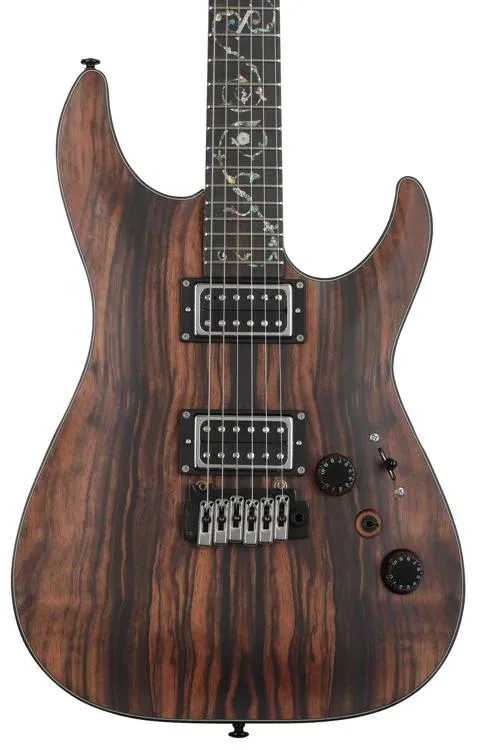 schecter C-1 Exotic Ebony Guitar