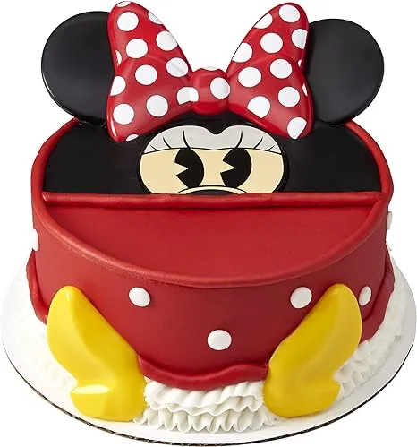 DecoPac Minnie Mouse Creations DecoSet Cake Topper, 1 Count (Pack of 1), Multiple