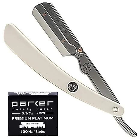 Parker SRW Stainless Steel Barber Razor