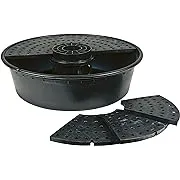 Little Giant DFB36 36-Inch Disappearing Water Fountain Basin, Supports Up to 2,000 lbs, Black, 566517