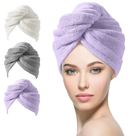 YFONG Women's Microfiber Hair Towel