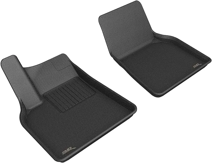 3D MAXpider 2021 Tesla Model Y Kagu 1st Row Floormat - Black