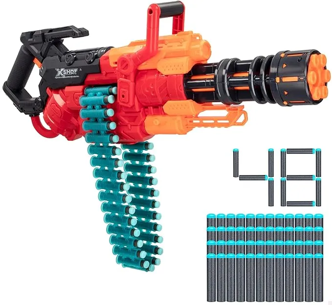 X-Shot Excel Crusher Foam Dart Launcher Multicolor 8 Years