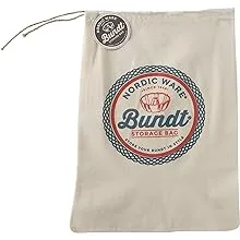 Nordic Ware Muslin Bundt Storage Tote, Medium, Tan