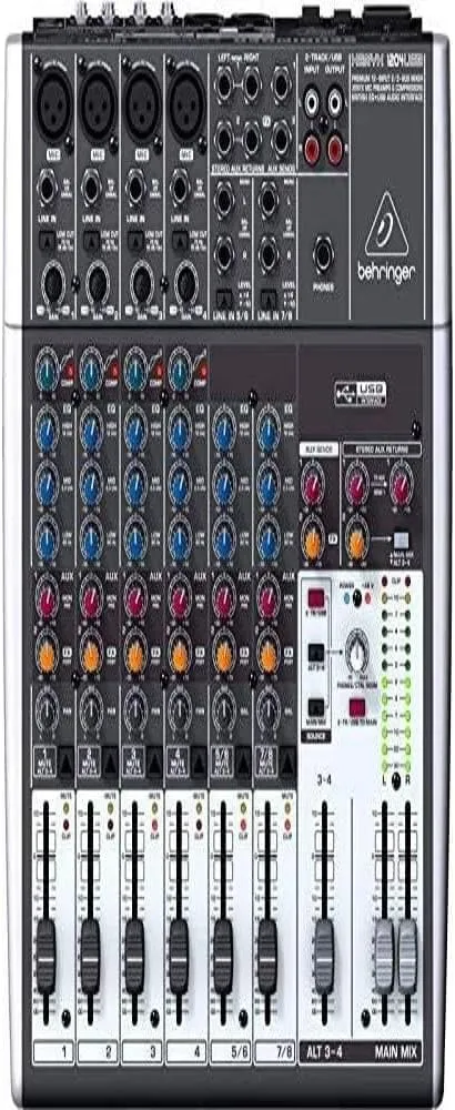 Behringer Xenyx 1204USB Mixer with USB