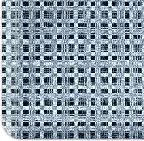 Designer Comfort Ergo-Foam Anti-Fatigue Kitchen Floor Mat, 20&#034;x48&#034;, Tweed 