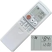 Replacement for Mitsubishi Electric Mr Slim Air Conditioner Remote Control for MSZ-GL06NA MSZ-GL09NA MSZ-GL12NA MSZ-GL15NA (Display in Fahrenheit Only!!!)