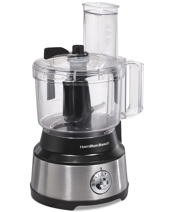 Hamilton Beach 10-Cup Food Processor with Bowl Scraper