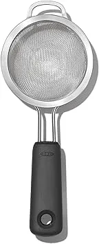 OXO Good Grips 3-Inch Mini Strainer, Multicolor, Black