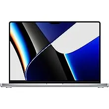 Apple 2021 MacBook Pro (16-inch, M1 Pro chip with 10‑core CPU and 16‑core GPU, 16GB RAM, 1TB SSD) - Silver