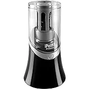 Westcott 14888 Ipoint Evolution Electric Pencil Sharpener Black and Silver