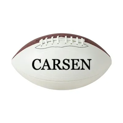 Personalized Custom Full 12 Inch Football | Regulation Size | Customized Football Trophy for Coach, Dad, any Football Fan